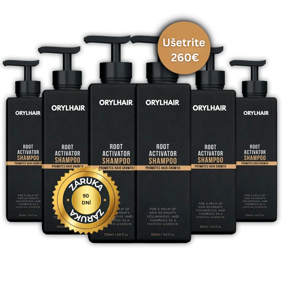 Orylo™ RootBoost Šampón na revitalizáciu vlasov - V2 (SK)