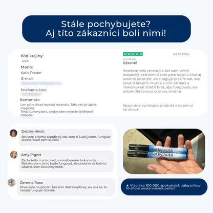 ORYLO | ScratchX™ | Okamžité odstránenie škrabancov na aute