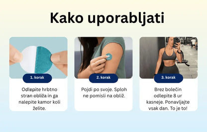 Orylo™ GLP-1 obliž za zaustavljanje hrepenenja po hrani SN
